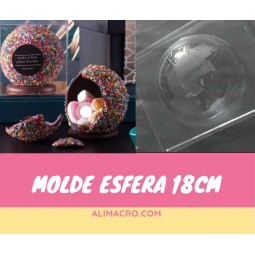 Molde acetato esfera 18 cm