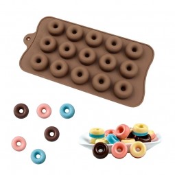 Molde silicona mini donuts