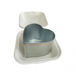 Molde corazon  lunch box 9cm
