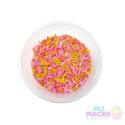 Grageas palitos rosado y...