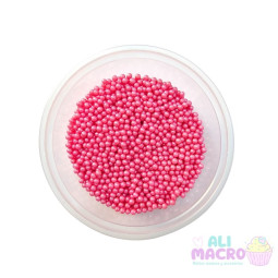 Perlas fucsia 100gr