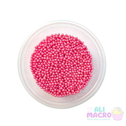 Perlas fucsia 100gr