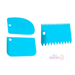 scraper de plastico x 3 und