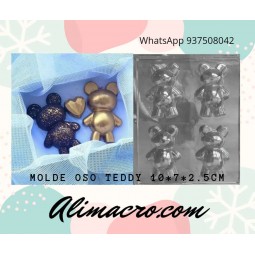 Molde acetato Oso teddy  4...